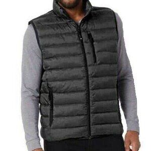 NWT - 32 Degrees Heat Men's Vest - Gray Stingray with Balck Accents - Size Large